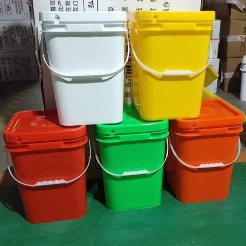 20l升公斤方形桶加厚塑料易开盖20kg包装塑料桶狗粮猫粮广口桶