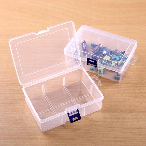 塑料透明锁扣pp空盒元件盒首饰盒小工具包装盒渔具盒样品配件盒批